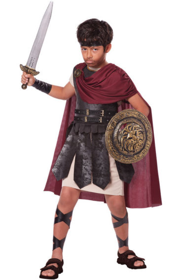disfraz romano espartano niño