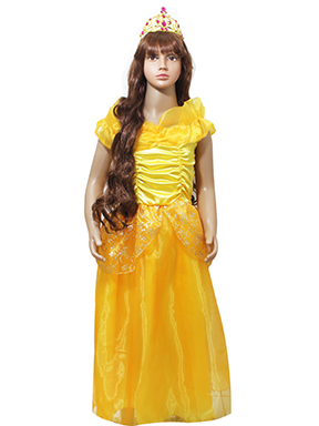 Disfraz princesa amarilla choco choco disfraces