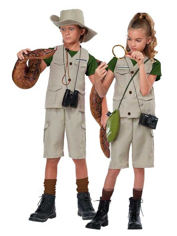 Disfraz de explorador con dinosaurio niño: Disfraces niños,y